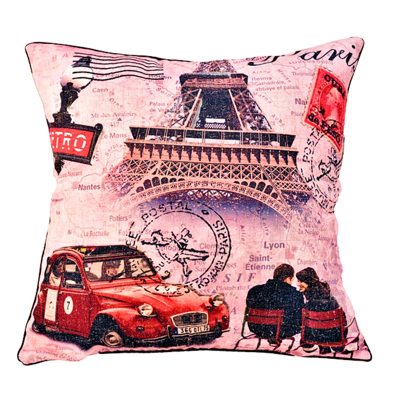 Retro Print Cushon Cover For Home Decor You ll Love Mystylelabel