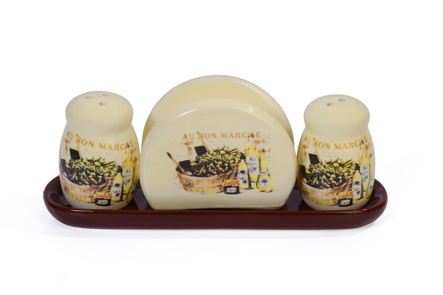 Ceramic Salt Pepper Set Brown at BEST PRICE My Style Label Ceramic Salt Pepper Set Brown at BEST PRICE My Style Label