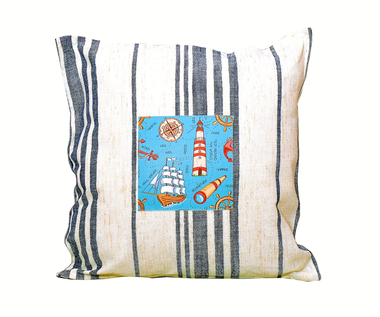 Buy Nautical Design Cotton Throw pillow cover mystylelabel