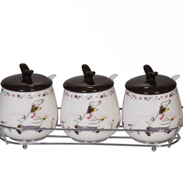 Ceramic Jars Dining Table