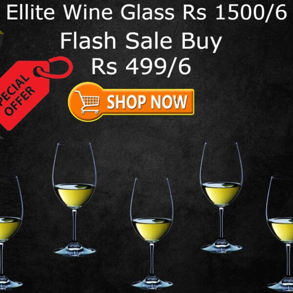 Elite Red Wine Glass  (Set of 6)