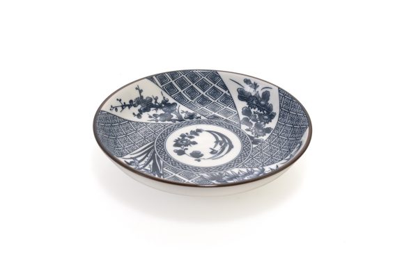 ceramic breakfast serving plate