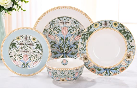 Floral Dinner Set of 6